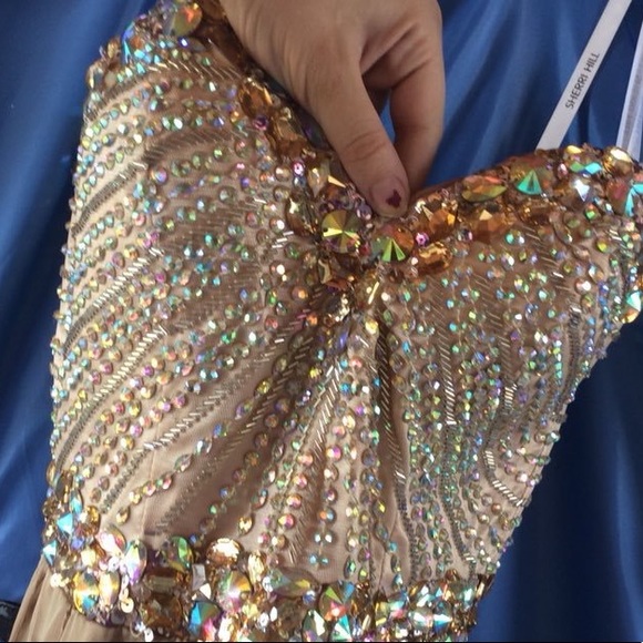 Sherri Hill / Sadie Robertson Prom Dress 2015 OBO - Picture 4 of 5